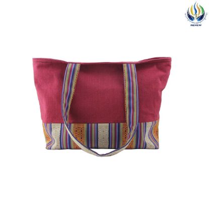 Picture of Bhutan Red Tote Bag