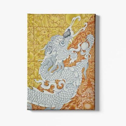Picture of Bhutan Dragon Canvas Art Print