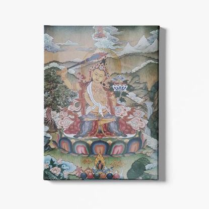 Picture of Bhutan Manjusri Canvas Art Print