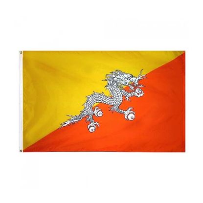 Picture of Bhutan National Flag of Dragon