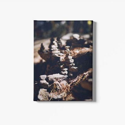 Picture of Natural Stupa Canvas Print