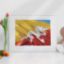 Picture of Bhutan National Flag Dragon Puzzle