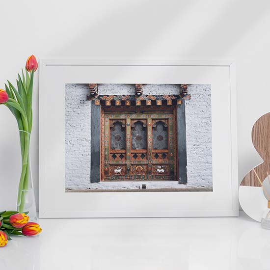Picture of Bhutan Architecture Window Puzzle