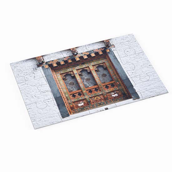 Picture of Bhutan Architecture Window Puzzle