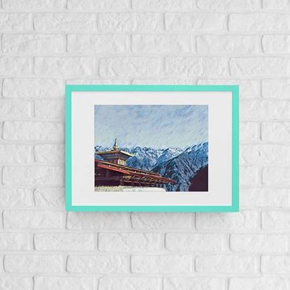 Picture of Gasa Dzong Scenery Puzzle