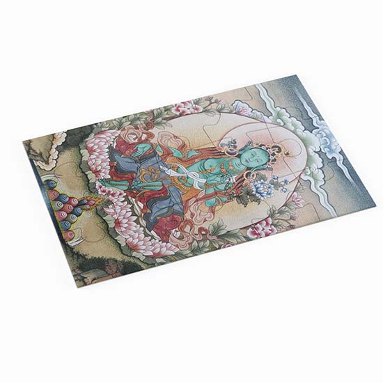 Picture of Green Tara Canvas Art Puzzle