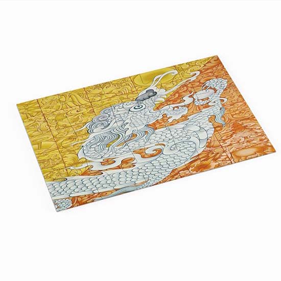 Picture of Bhutan National Flag Dragon Art Puzzle 