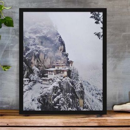 Picture of Bhutan Tiger Nest Winter Puzzle