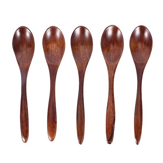 Picture of Natural Wood Spoon Bamboo