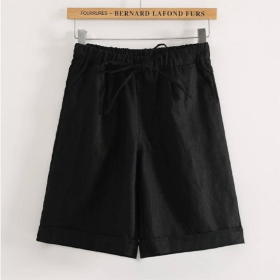Picture of Capris Elastic High Waist Trousers