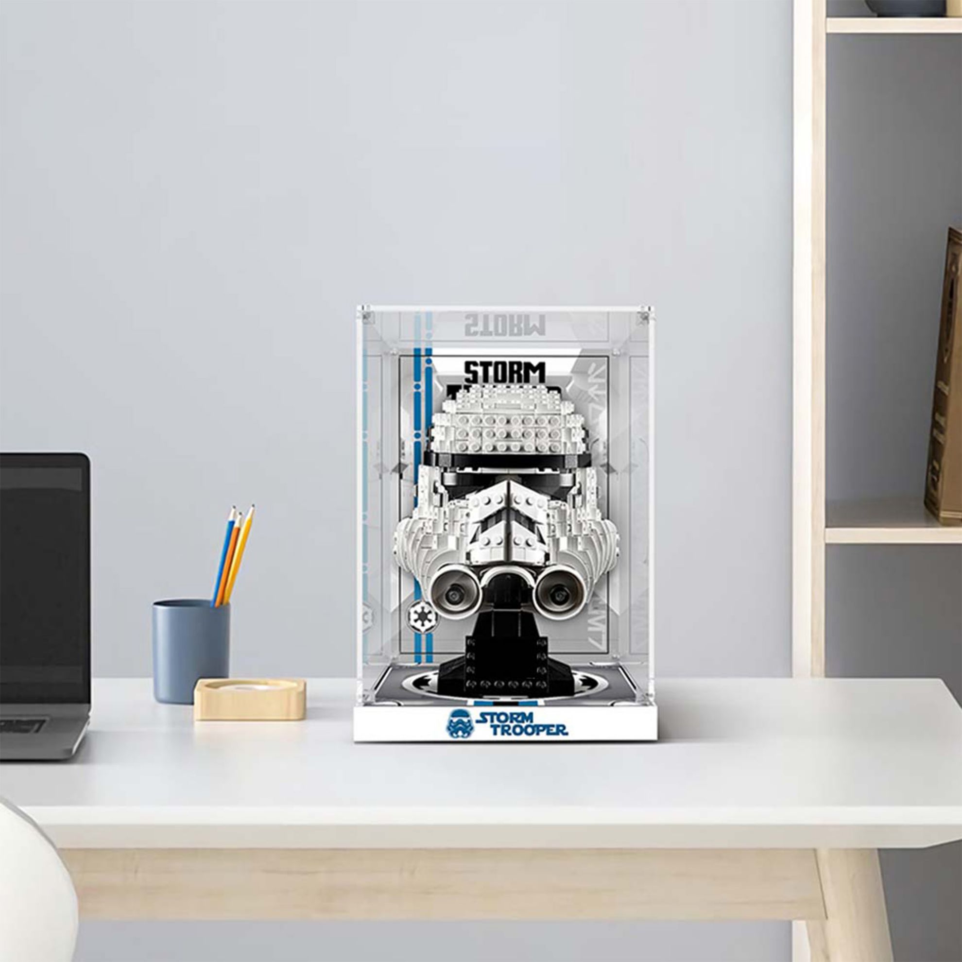 Picture of Acrylic Display Box for Storm Trooper 75276 Model Building Blocks